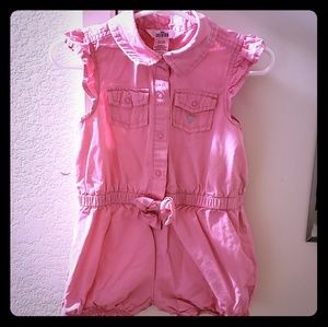 Baby Guess pink romper